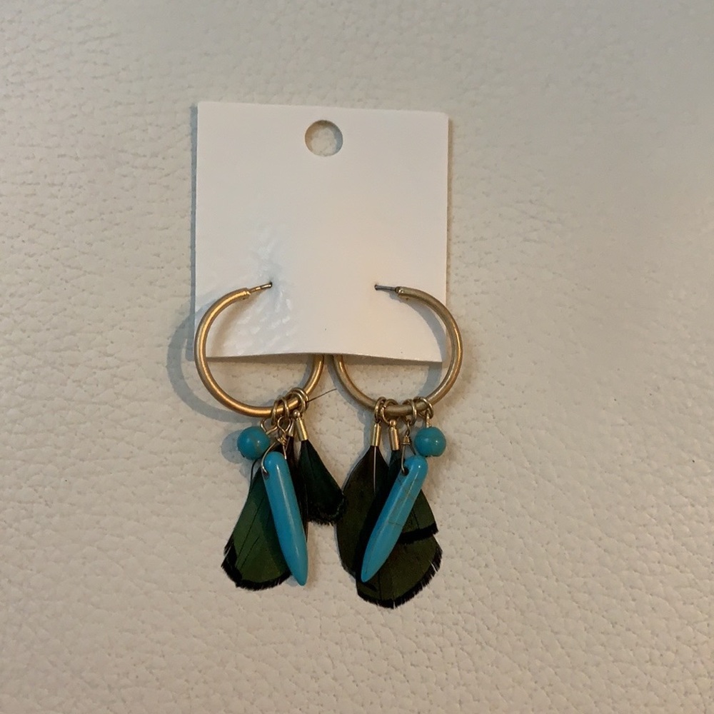 Free people Arizona hoop earring